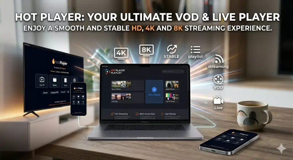 Best playlist subscription for HotPlayer, best Anglais content